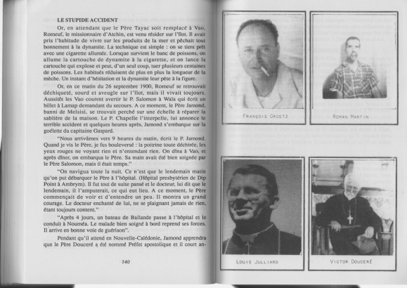 Apôtres des Nouvelles Hébrides / Le stupide accident / Photos / Paul Monnier /  Vanuatu/ Vanuatu