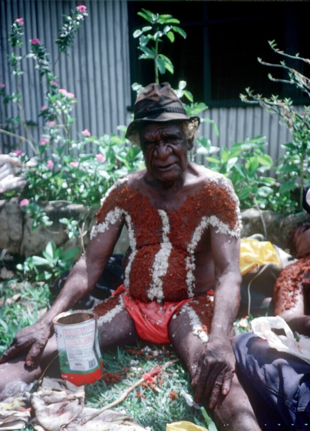 Selection of Photos from Lajamanu 1984 : exhibition, Musée des Confluences, Lyon, France, 2009  / NAIDOC: National Aboriginal Day / Barbara Glowczewski / Katherine, Northern Territory, Australia