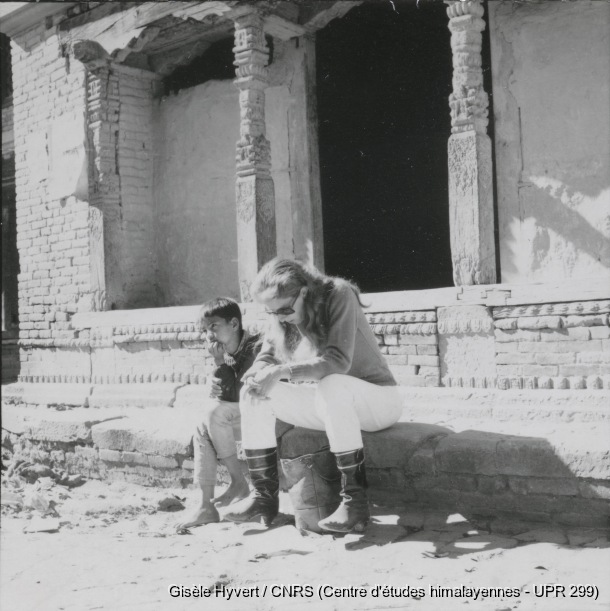 Vallée de Kathmandu non date  c.1970-1975 / Gisèle Hyvert.  / Hyvert, Gisèle  / Changu Narayan (Bhaktapur district) ?, Népal 
