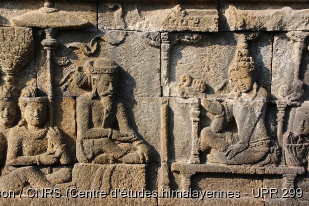 Borobudur > Galerie I > Mur inférieur : Histoire(s) non identifiée(s) / Borobudur > Galerie I > Mur inférieur : Histoire(s) non identifiée(s) / Dollfus, Pascale; Jacquesson, François /  Indonesia/ Indonésie
