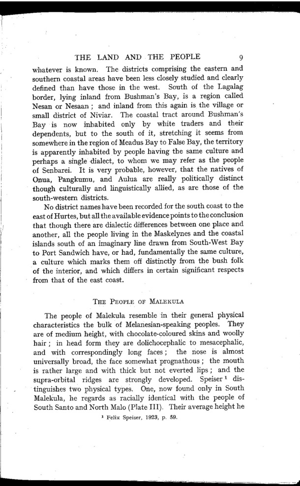 Deacon A.B., 1934. Malekula: A Vanishing People in the New Hebrides / The People of Malekula / Bernard A. Deacon / Vanuatu, Nouvelles-Hébrides, Malekula, South-West Bay