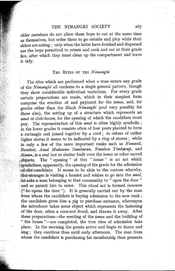 Deacon A.B., 1934. Malekula: A Vanishing People in the New Hebrides / The Rites of the Nimangki / Bernard A. Deacon / Vanuatu, Nouvelles-Hébrides, Malekula, South-West Bay