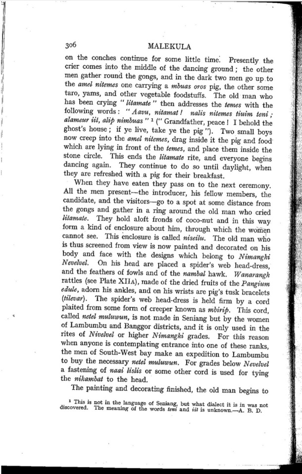 Deacon A.B., 1934. Malekula: A Vanishing People in the New Hebrides / Deacon A.B., 1934. Malekula: A Vanishing People in the New Hebrides / Bernard A. Deacon / Vanuatu, Nouvelles-Hébrides, Malekula, South-West Bay