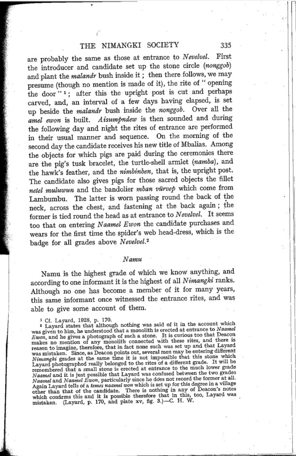 Deacon A.B., 1934. Malekula: A Vanishing People in the New Hebrides / Namu / Bernard A. Deacon / Vanuatu, Nouvelles-Hébrides, Malekula, South-West Bay
