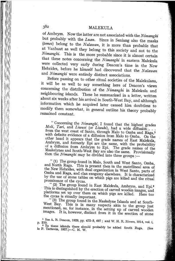 Deacon A.B., 1934. Malekula: A Vanishing People in the New Hebrides / Deacon A.B., 1934. Malekula: A Vanishing People in the New Hebrides / Bernard A. Deacon / Vanuatu, Nouvelles-Hébrides, Malekula, South-West Bay