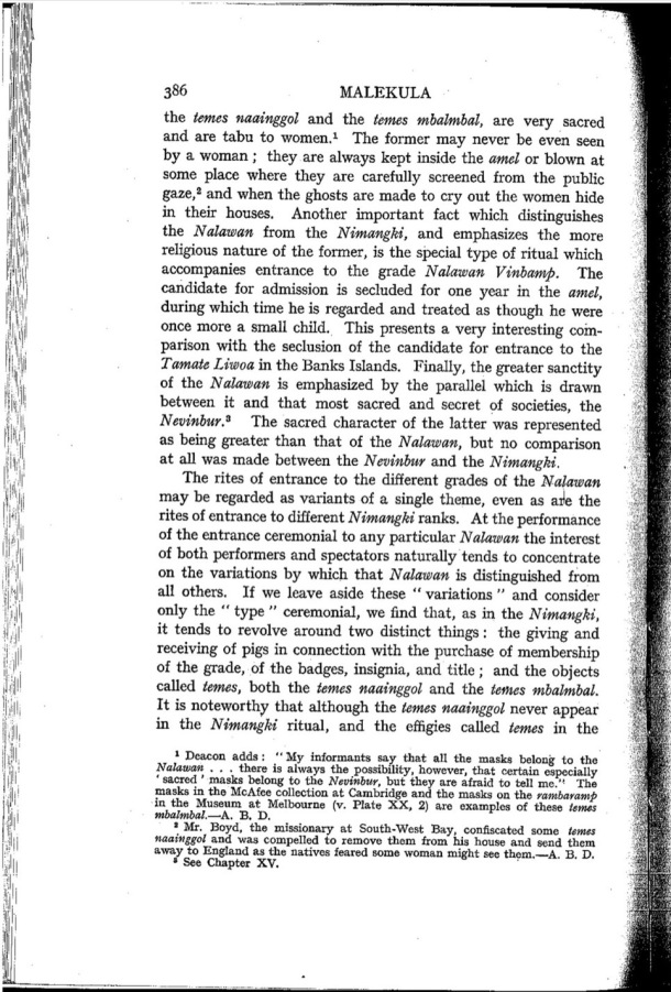Deacon A.B., 1934. Malekula: A Vanishing People in the New Hebrides / Deacon A.B., 1934. Malekula: A Vanishing People in the New Hebrides / Bernard A. Deacon / Vanuatu, Nouvelles-Hébrides, Malekula, South-West Bay