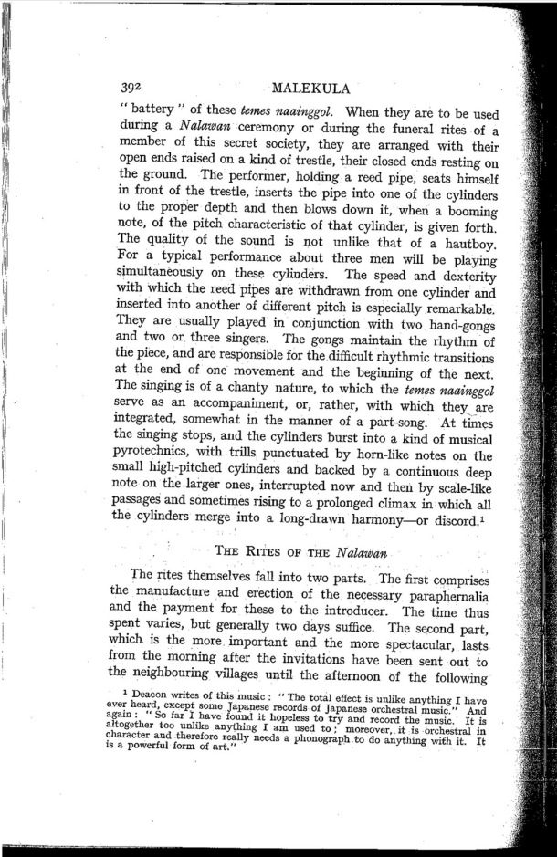 Deacon A.B., 1934. Malekula: A Vanishing People in the New Hebrides / The Rites of the Nalawan / Bernard A. Deacon / Vanuatu, Nouvelles-Hébrides, Malekula, South-West Bay