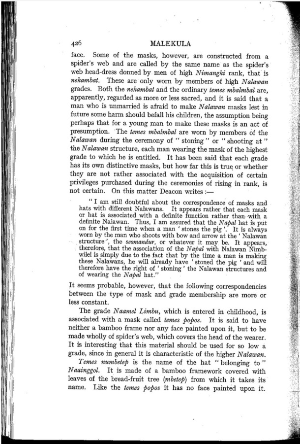 Deacon A.B., 1934. Malekula: A Vanishing People in the New Hebrides / Deacon A.B., 1934. Malekula: A Vanishing People in the New Hebrides / Bernard A. Deacon / Vanuatu, Nouvelles-Hébrides, Malekula, South-West Bay