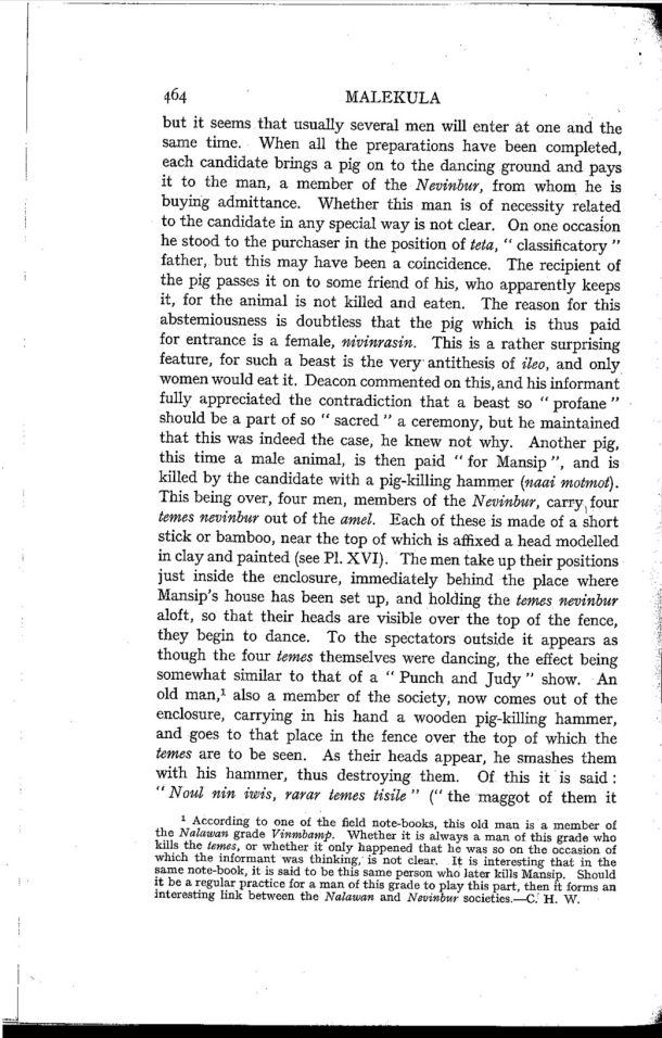 Deacon A.B., 1934. Malekula: A Vanishing People in the New Hebrides / Deacon A.B., 1934. Malekula: A Vanishing People in the New Hebrides / Bernard A. Deacon / Vanuatu, Nouvelles-Hébrides, Malekula, South-West Bay