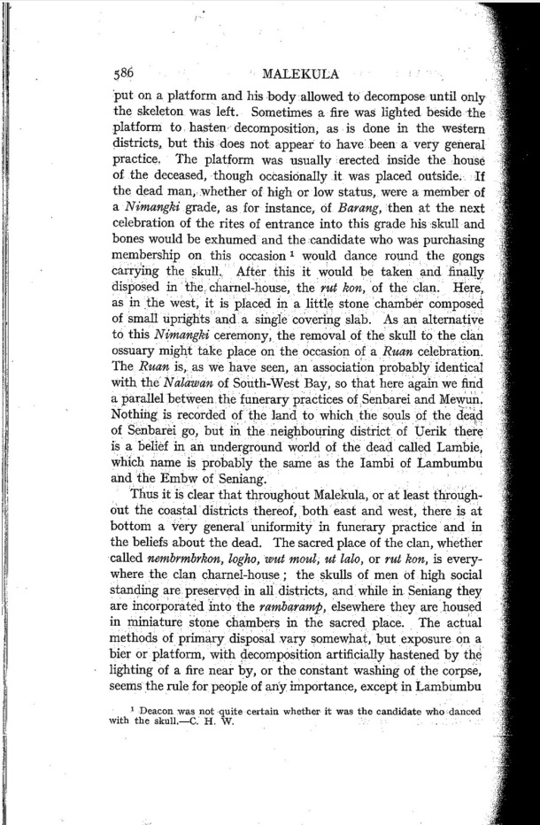 Deacon A.B., 1934. Malekula: A Vanishing People in the New Hebrides / Deacon A.B., 1934. Malekula: A Vanishing People in the New Hebrides / Bernard A. Deacon / Vanuatu, Nouvelles-Hébrides, Malekula, South-West Bay