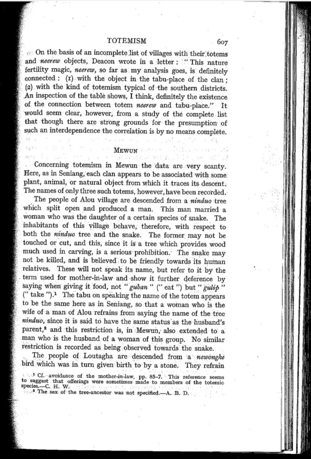 Deacon A.B., 1934. Malekula: A Vanishing People in the New Hebrides / Mewun / Bernard A. Deacon / Vanuatu, Nouvelles-Hébrides, Malekula, South-West Bay