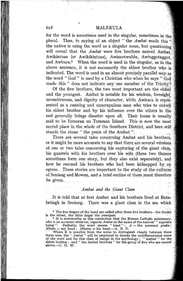 Deacon A.B., 1934. Malekula: A Vanishing People in the New Hebrides / Ambat and the Giant Clan / Bernard A. Deacon / Vanuatu, Nouvelles-Hébrides, Malekula, South-West Bay