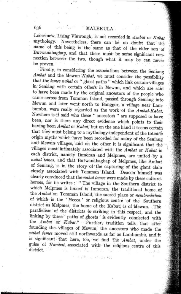 Deacon A.B., 1934. Malekula: A Vanishing People in the New Hebrides / Deacon A.B., 1934. Malekula: A Vanishing People in the New Hebrides / Bernard A. Deacon / Vanuatu, Nouvelles-Hébrides, Malekula, South-West Bay
