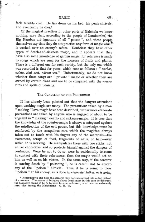 Deacon A.B., 1934. Malekula: A Vanishing People in the New Hebrides / The condition of the performer / Bernard A. Deacon / Vanuatu, Nouvelles-Hébrides, Malekula, South-West Bay