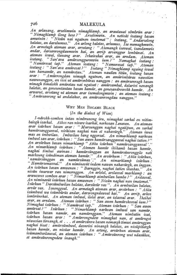 Deacon A.B., 1934. Malekula: A Vanishing People in the New Hebrides / Why men became black (in the dialect of Wien) / Bernard A. Deacon / Vanuatu, Nouvelles-Hébrides, Malekula, South-West Bay
