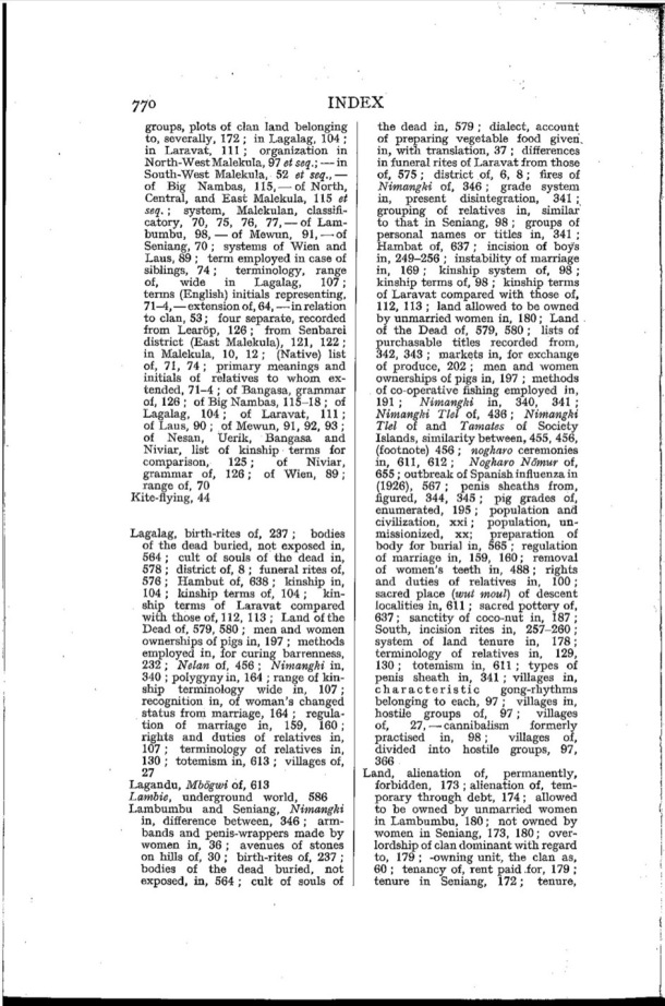 Deacon A.B., 1934. Malekula: A Vanishing People in the New Hebrides / Deacon A.B., 1934. Malekula: A Vanishing People in the New Hebrides / Bernard A. Deacon / Vanuatu, Nouvelles-Hébrides, Malekula, South-West Bay