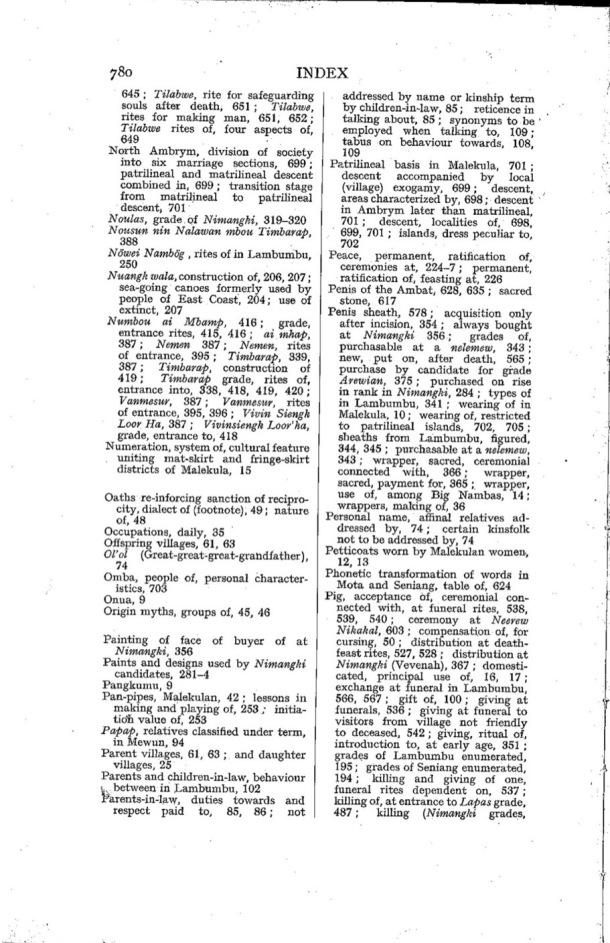 Deacon A.B., 1934. Malekula: A Vanishing People in the New Hebrides / Deacon A.B., 1934. Malekula: A Vanishing People in the New Hebrides / Bernard A. Deacon / Vanuatu, Nouvelles-Hébrides, Malekula, South-West Bay