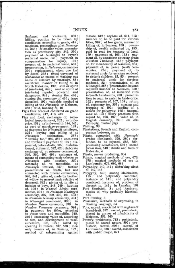 Deacon A.B., 1934. Malekula: A Vanishing People in the New Hebrides / Deacon A.B., 1934. Malekula: A Vanishing People in the New Hebrides / Bernard A. Deacon / Vanuatu, Nouvelles-Hébrides, Malekula, South-West Bay