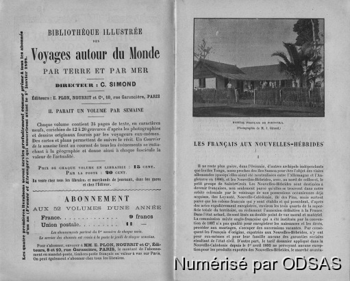 Ernest Davillé, 1898, Les Nouvelles-Hébrides / Ernest Davillé, 1898, Les Nouvelles-Hébrides / Ernest Davillé / Vanuatu