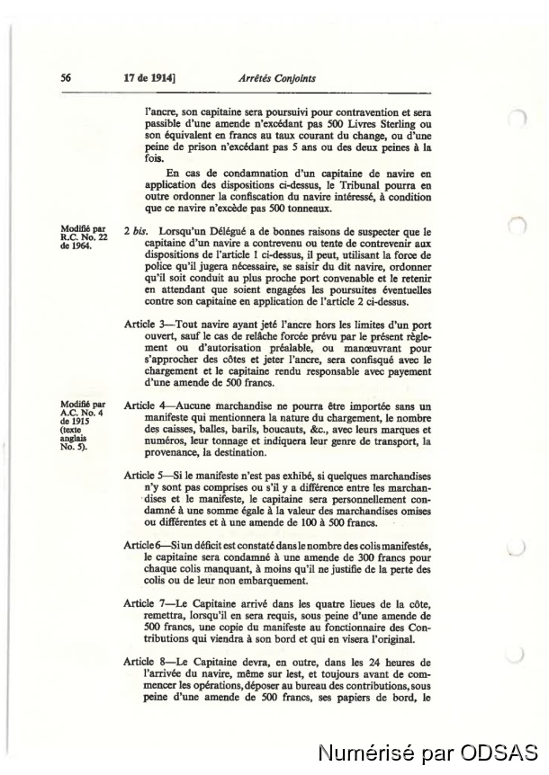 Règlementation Conjointe des Nouvelles-Hébrides, Tome 1 / Règlementation Conjointe des Nouvelles-Hébrides, Tome 1 / Commissaires, Résidents / Vanuatu/ Vanuatu