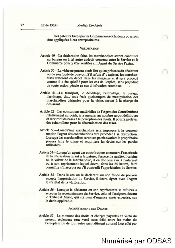 Règlementation Conjointe des Nouvelles-Hébrides, Tome 1 / Règlementation Conjointe des Nouvelles-Hébrides, Tome 1 / Commissaires, Résidents / Vanuatu/ Vanuatu