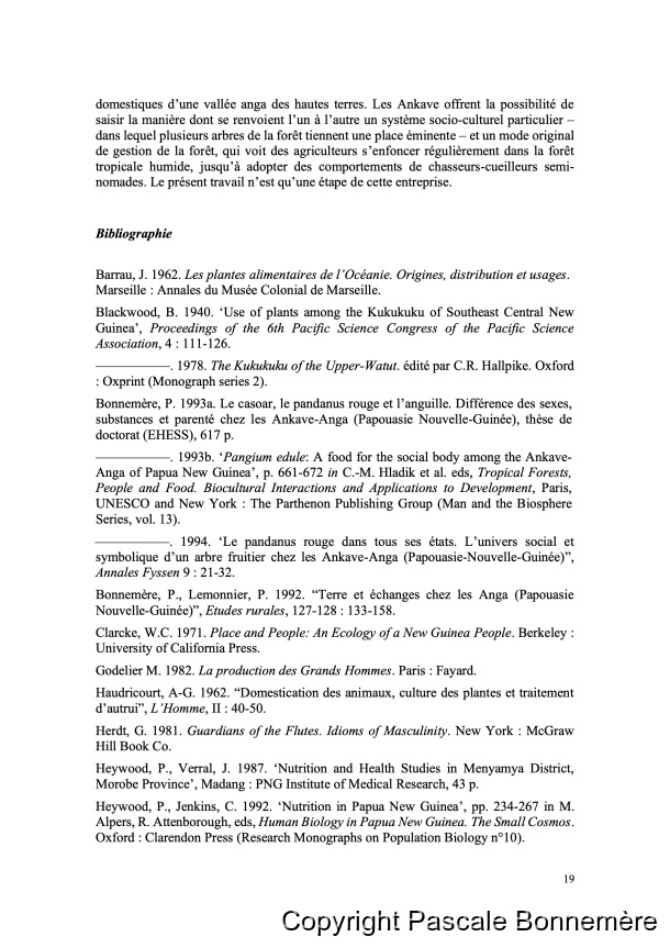 Inventaire ethnobotanique ankave / Ankave Ethnobotany / Inventaire ethnobotanique ankave / Ankave Ethnobotany / Bonnemère, Pascale / Papua New Guinea/ Papouasie-Nouvelle-Guinée